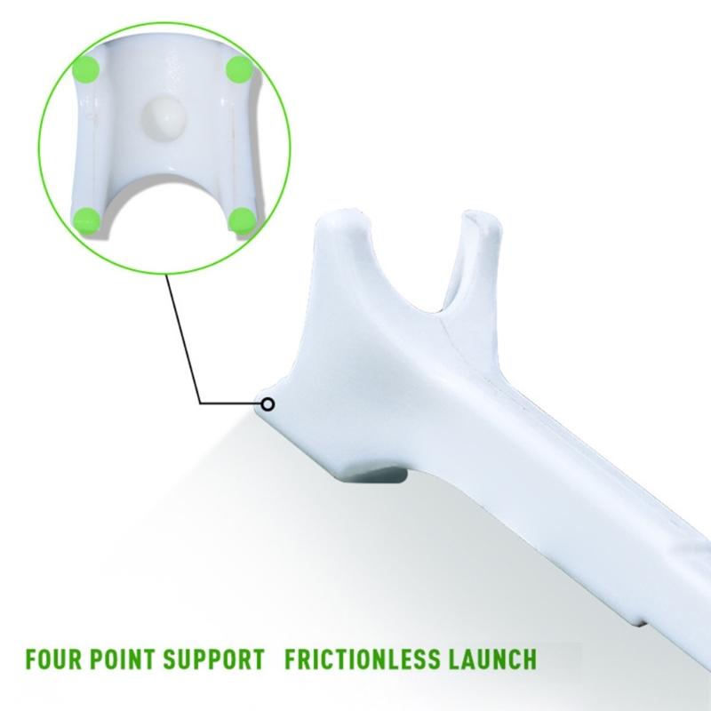 8Pcs Plastic Golfs Tees Replacement 5 Degree 4 Prongs Head Plastic Ball Holder Enduring Long Golfs Tees Easy to Use