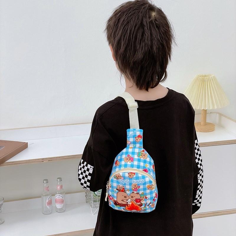 School Bag Kapibara Cute Cartoon Children
