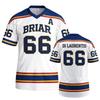 College jersey T-shirt for men and women, summer casual T-shirt