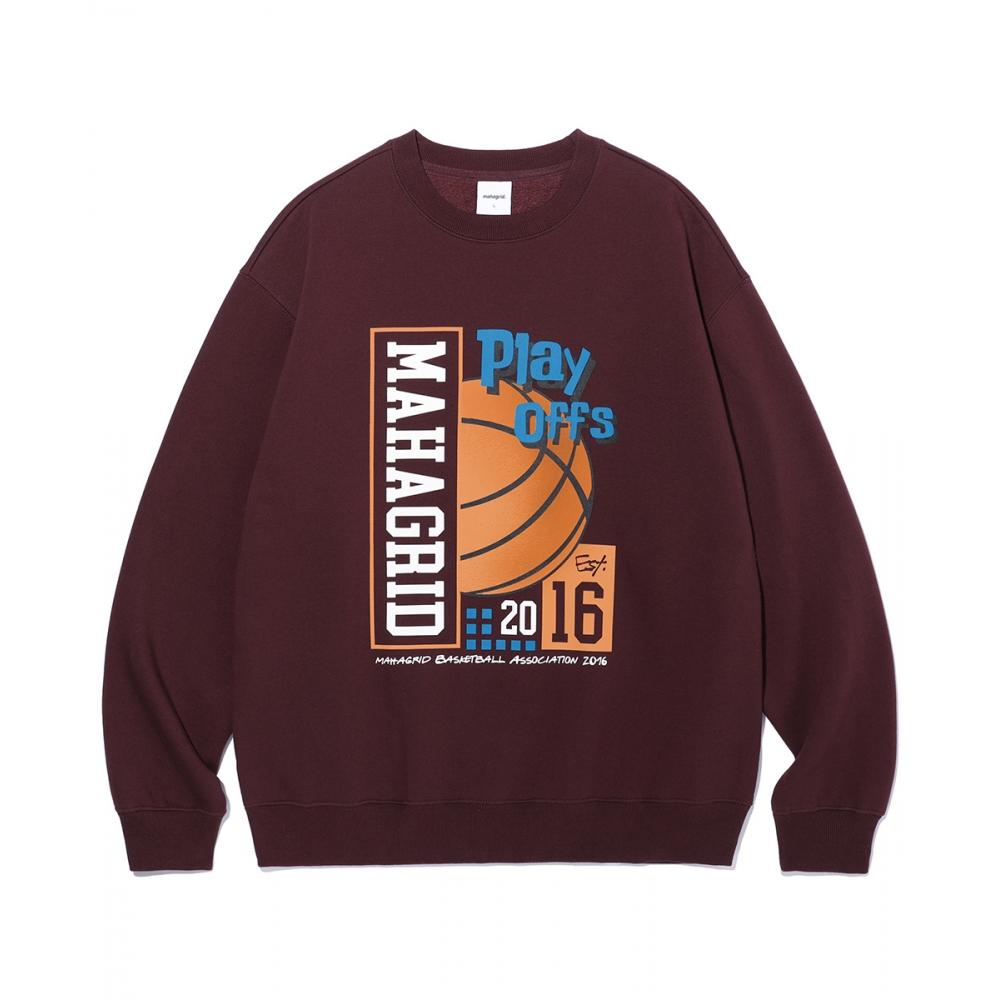 

MAHAGRID PLAY OFFS SWEATSHIRT BURGUNDYMG2CFMM442A