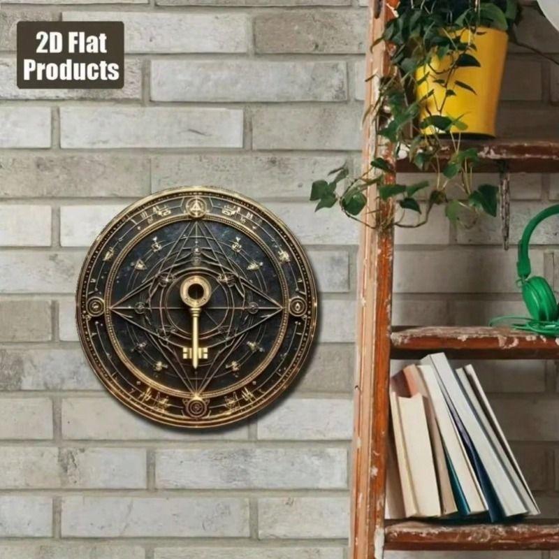 Decorative Metal Tin Sign Wall Art Home Decor 20x20 Cm