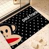 L-Luxurious P-Paul Frank Door Mat Nordic Style Bedroom Living Room Doormat Home Balcony Anti-Slip Alfombra