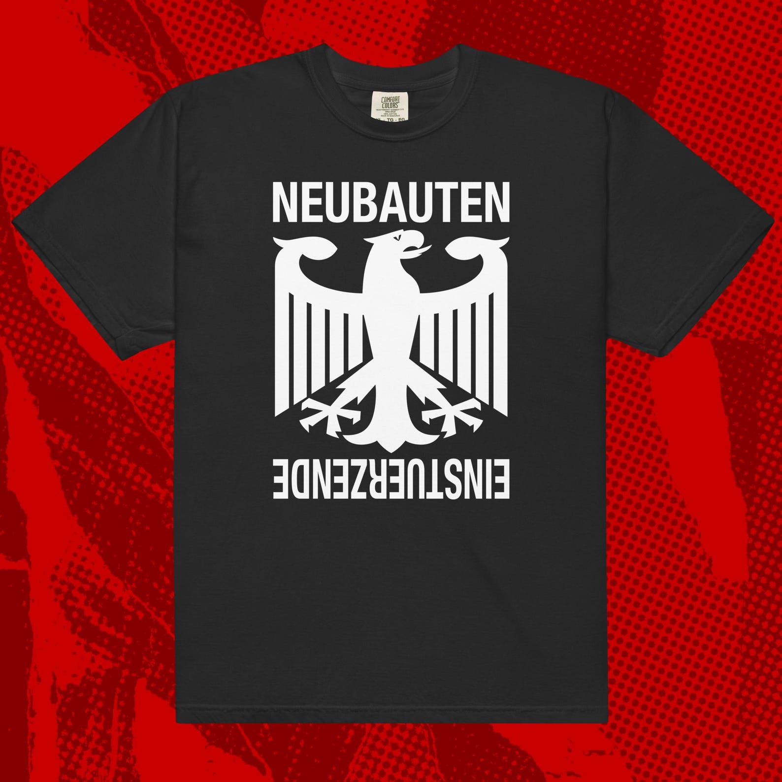 Einsturzende Neubauten Eagle Shirt | Industrial Throbbing Gristle Coil Foetus Laibach 4XL