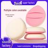 Macaron Marshmallow Puff: Dual-Use Cushion Foundation Puff - Expands with Water, Non-Absorbing, Ideal for Dry/Wet Application.