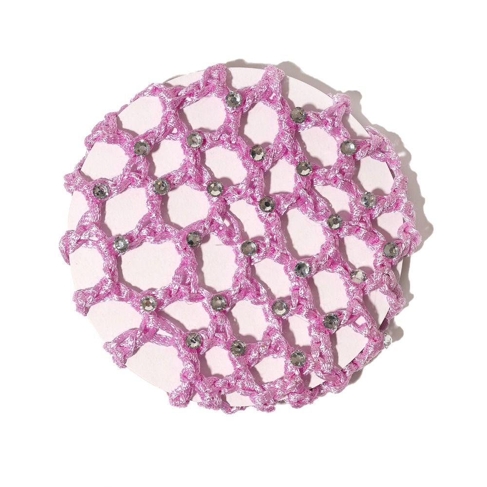 Atmungsaktives Netz Mädchen Elastisches Haarnetz Haarband Ballett Haarnetz Duttbezug Snood Kinder