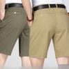 Men's Cotton Shorts   Knee Length Boardshorts Classic Comfortable Clothing Casual Trousers Male Short Trousers