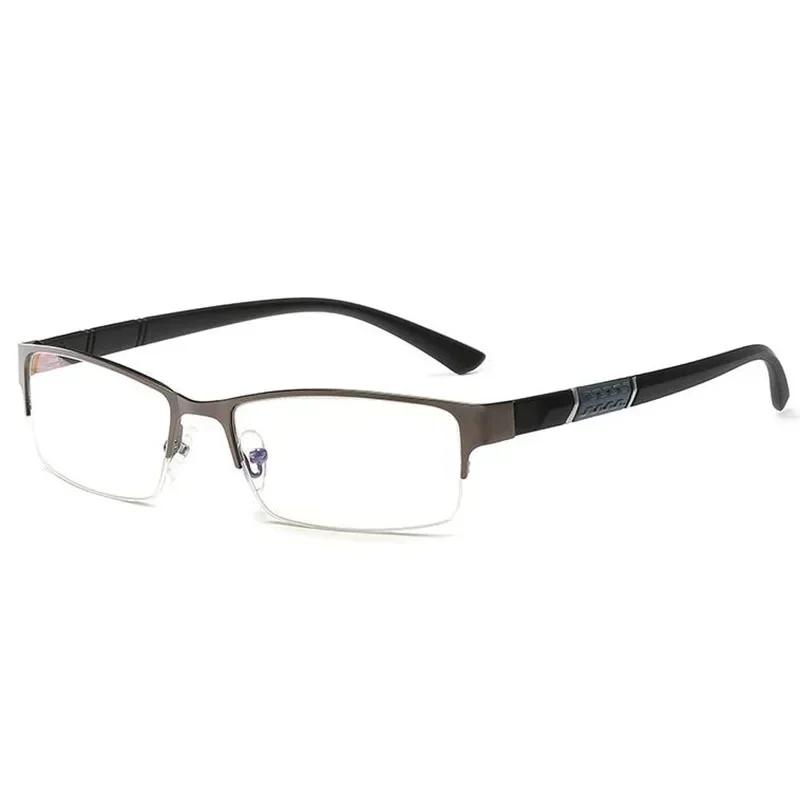 Half Metal Frame Nearsighted Glasses Unisex Myopia 0  -1 -1.5 -2 -2.5 -3 -4 -5 -6  Finished Products Number Degrees Glasses