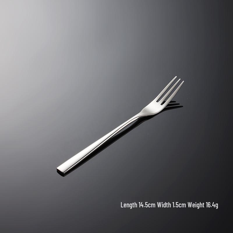 Western Cutlery Set: Edge-Wrapped Steak Knife, Fork & Spoon - Thickened 304 Stainless Steel for Hotel Use.