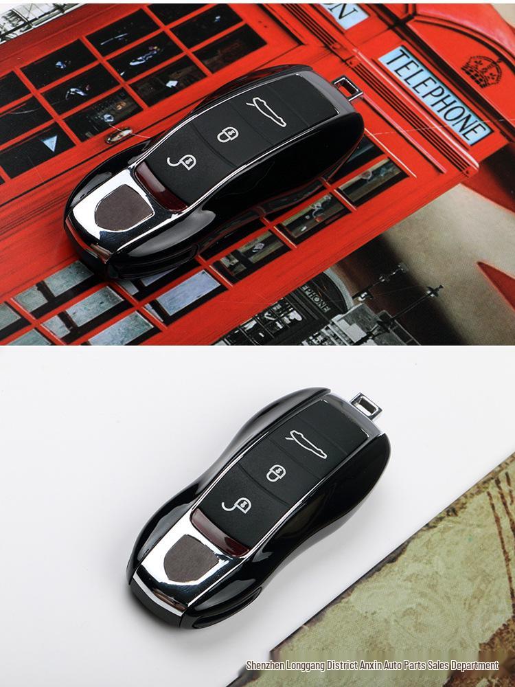 Porsche Key Shell for Cayenne, Macan, Panamera, 718, 911 - Key Protection