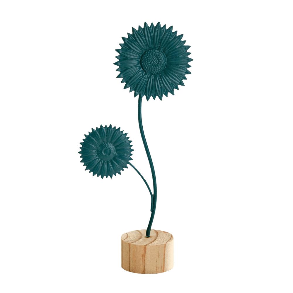 Sunflower Leaves Butterfly Ginkgo Leaf Ornament Hollow Out Metal Art Ornaments Table Top Ornament