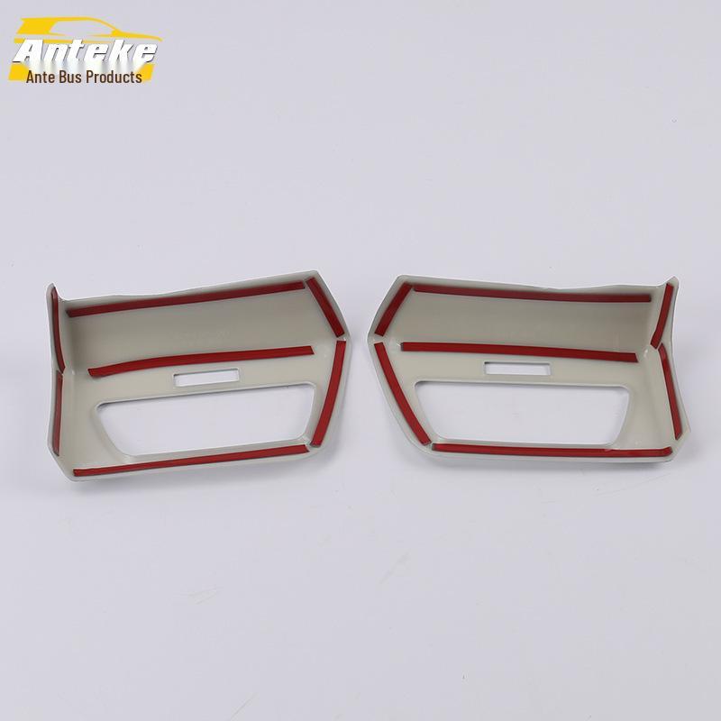 15 CRV Front Air Outlet Decorative Frame & Center Console Dashboard Sequin Sticker