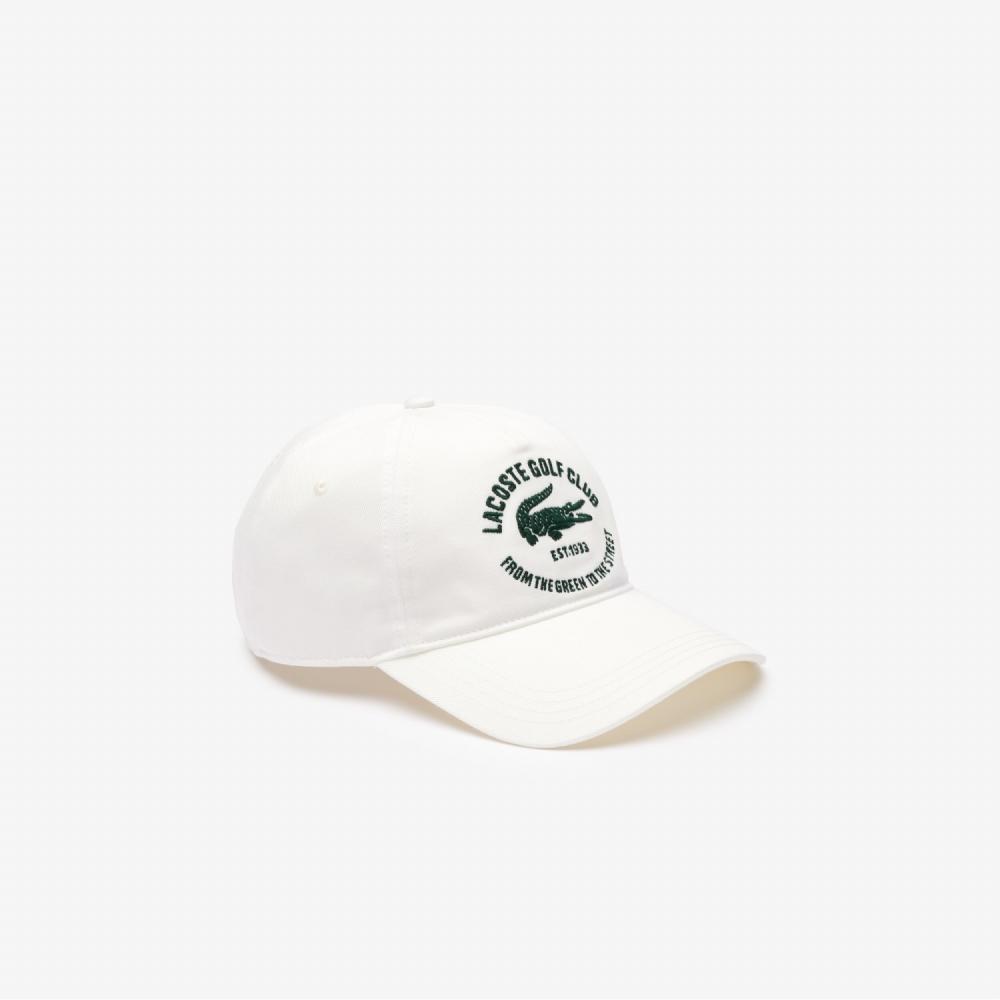 

LACOSTE Мужская кепка из хлопкового твила с вышивкой RK2923 53N 70V