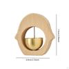 Shopkeeper's Door Opening, Unique Wooden Doorbell for Refrigerator, House Entrance