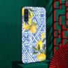 Mediterranean Lemon Case for Samsung Galaxy A10s A50 A50s A02s A03s A20 A30 A20e A70 A70s A20s A30s A10 TPU Black Phone Cover