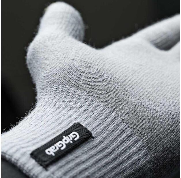 Велосипедные перчатки GripGrab Merino Liner (серый)