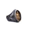 Retro  Trend Punk Style Design Gothic Dark Wizard Ring Personalized Trend Jewelry Halloween Gift Accessories