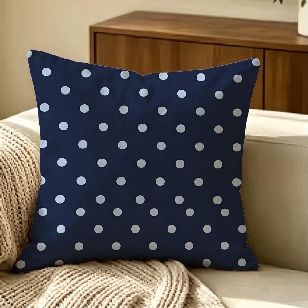 Graphic Polka Dot Cushion Cover Pillow Cover Nordic Minimalist Throw Doublesided Print Cushion Case For Sofa Bedroom Decor