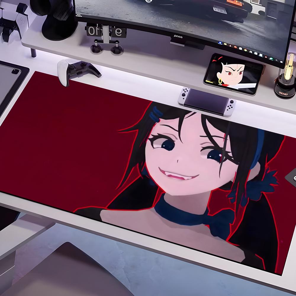 CUTE Mita Mouse Pad Multiple Sizes Large Square Computer Office Game Table Mats Rubber Anti-slip Mousepads