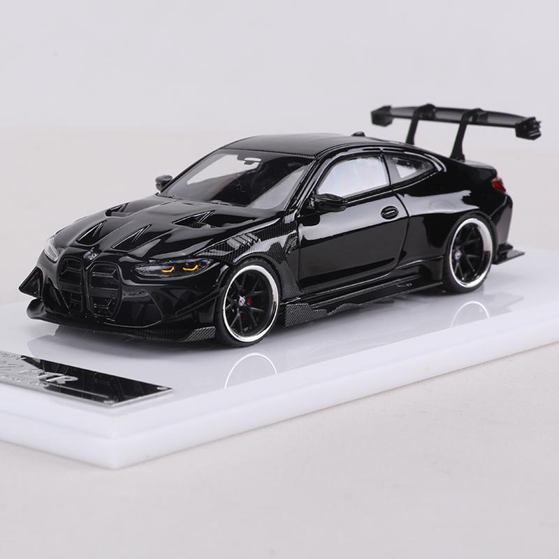 SW 1:64 G82 M4 Alloy Model Car Simulation alloy casting car model toy collection display piece чёрный