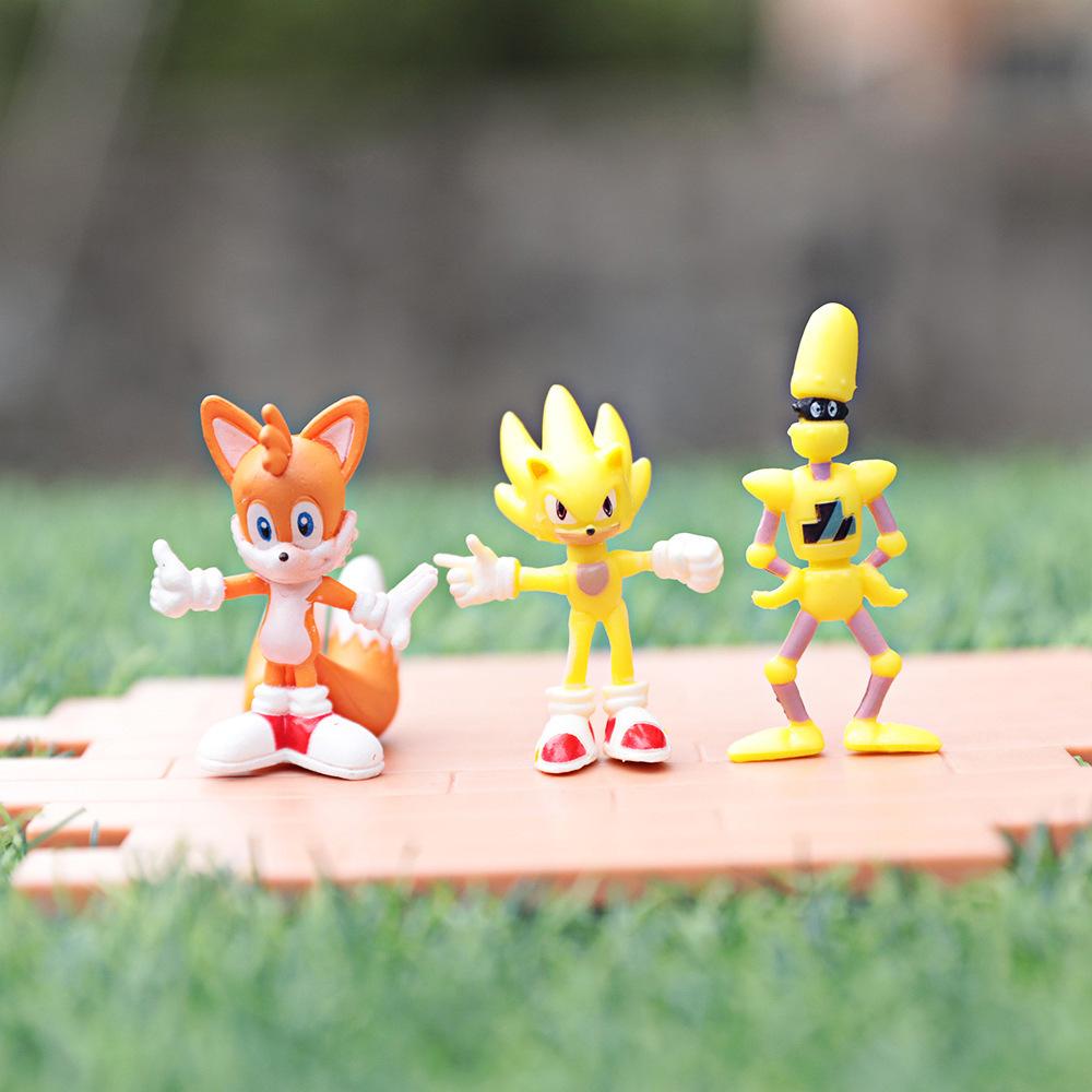 Set di Minifigure Super Sonic, 12 Pezzi