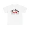 Fireball Whiskey Grafické Tričko Vintage Bar Pivo Unisex Bavlnené Tričko