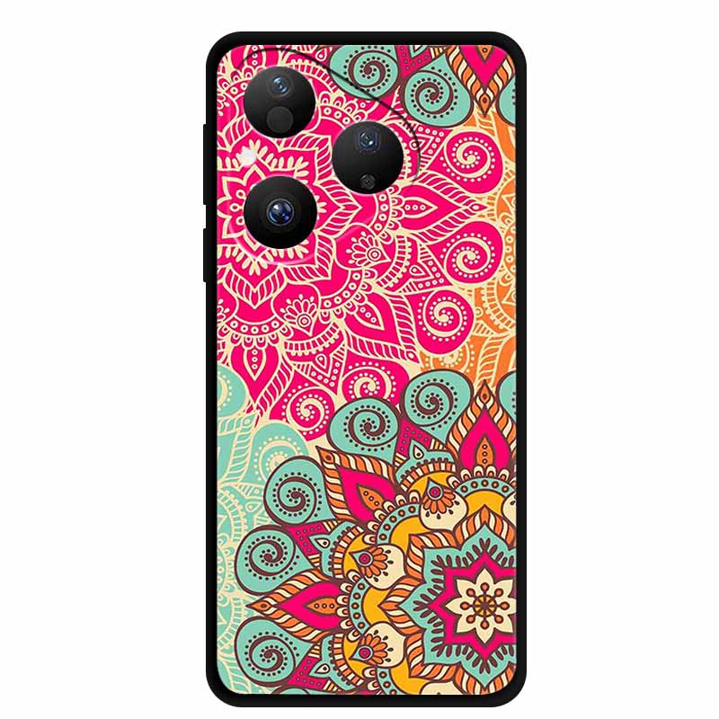 Colorful Case For Huawei Pura 80 Case Cartoon Animal Silicone Black Soft Cover for Huawei Pura 80 Case Protective Bumper Pura80