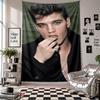 Wall TapestryElvis Presley Art Hanging Cloth Decorative Background Cover for Room Decoration