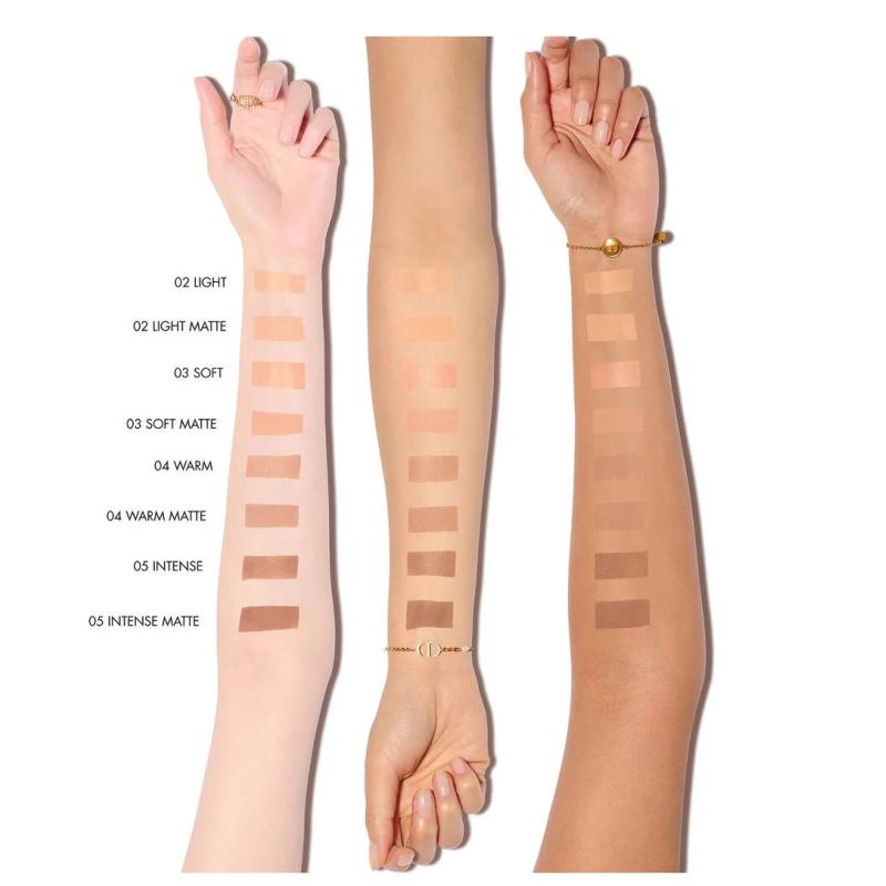 DIOR lock makeup contour powder shadow silky natural makeup easy to color and contour #04 Warm Matte