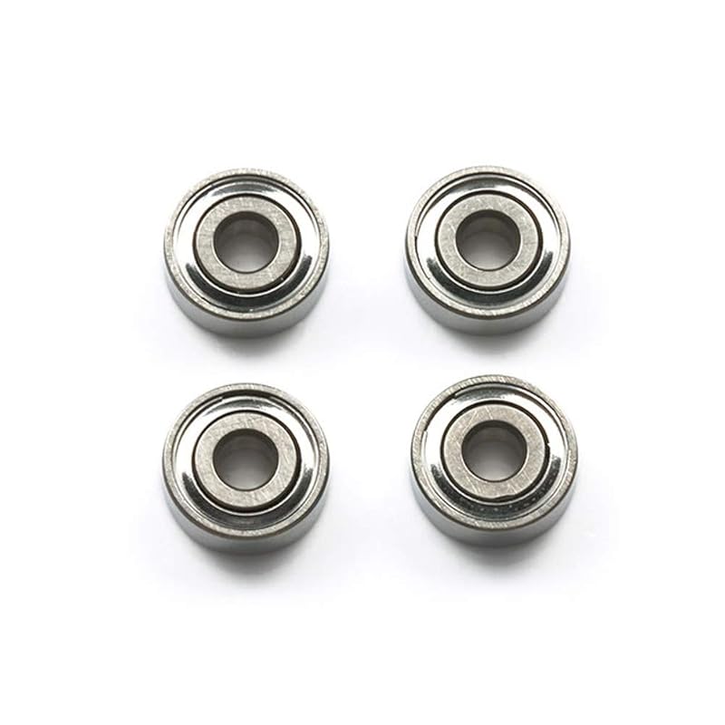 

TAMIYA Mini 4WD Grade-Up Parts Series No. 519 GP.519 HG Round Hole Ball Bearings (4 pieces) 15519