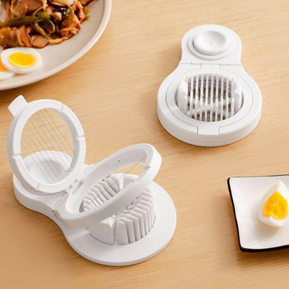 3-in-1 Fancy  Egg Splitter Manual Century Egg Divider Multifunctional Egg Slicer  Egg Slicing Tool