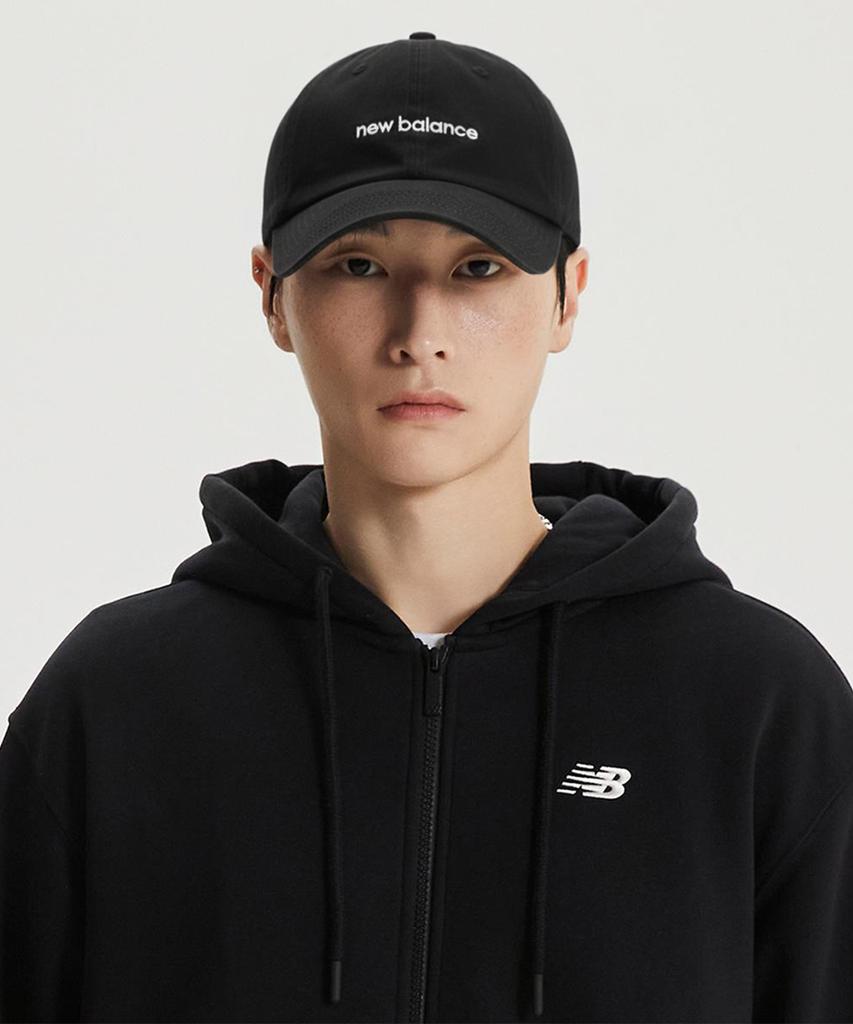 Nyuballanseu Nbgdgs1102 / Cappellino con Logo a Lettere (Nero)