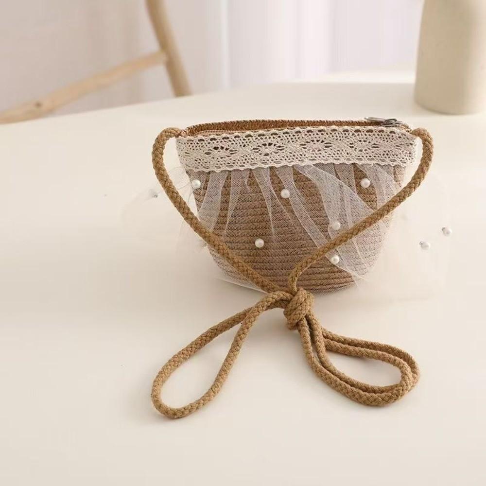 Lace Wide Brim Straw Cap Sun Protection Sunshade Fisherman Hat New Holiday Travel Beach Bags