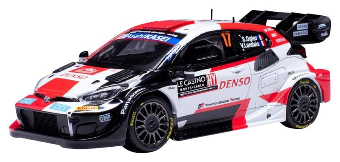 

ixo 1/43 Toyota GR Yaris Rally1 Monte Carlo Rally 2023#17 Finished Product