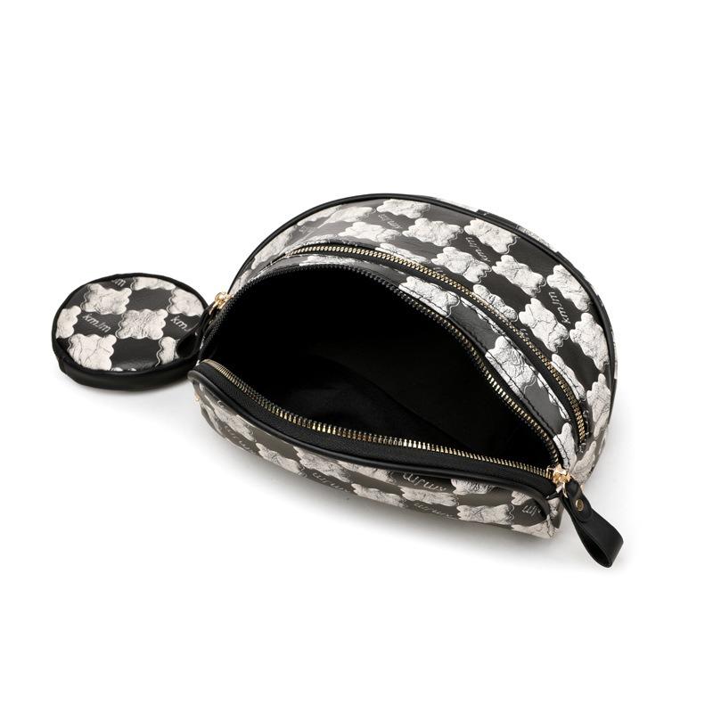 Módní luxusní nový styl šachovnicová messenger taška do třídy dojíždění všestranná taška přes jedno rameno messenger taška dámská