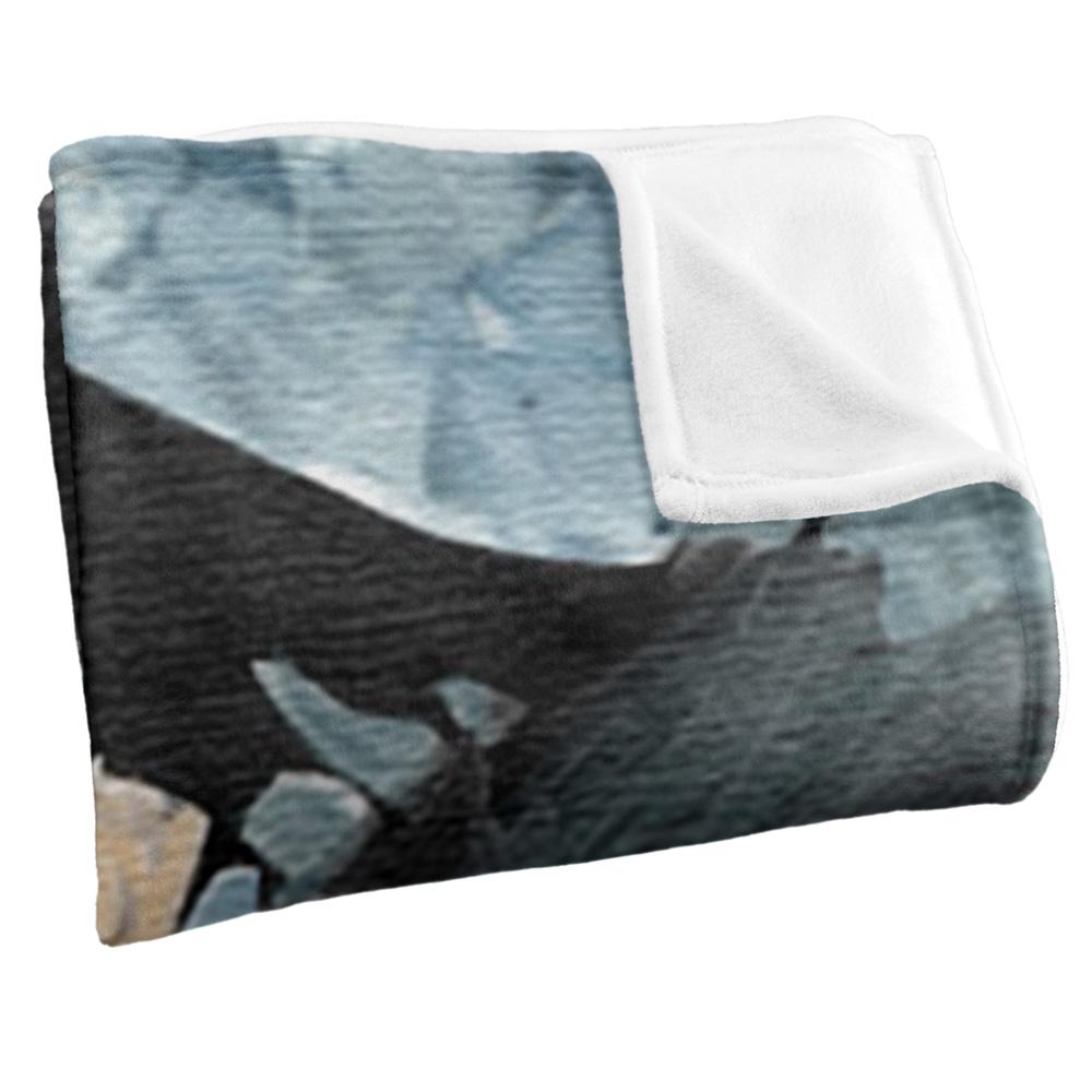 Batman Silky Profile Soft Touch Blanket