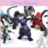 Premium Qualität Godzilla Monster Mechagodzilla Trendmaster Gigan Anguirus Action Spielzeugfiguren Set