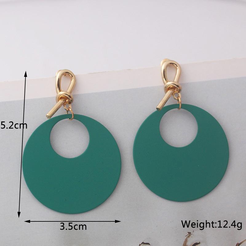 Cercei lungi cu cristale verzi pentru femei, cu pandantive în formă de floare, imitație zirconiu, cercei cu frunze metalice, cadou pentru petrecere