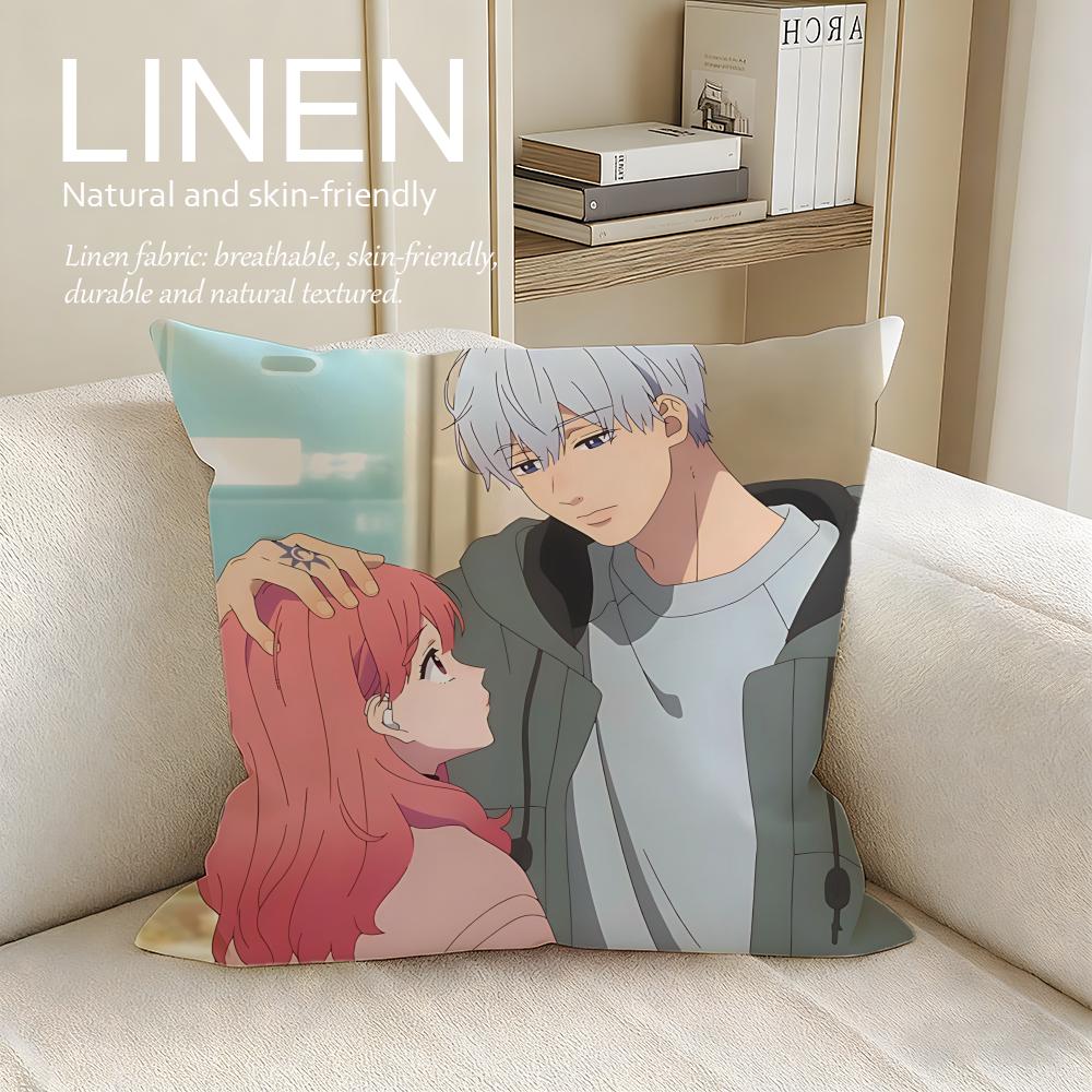 Romance A Sign of Affection Cushion Cover Pillowcase Set Pcs x x Breathable Washable Sofa Cushion Cover