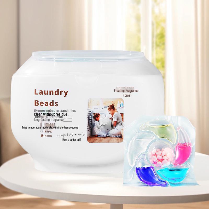 Multi-Effect Stain Removal Laundry Pods - All-in-One Softening Capsules, Export Quality