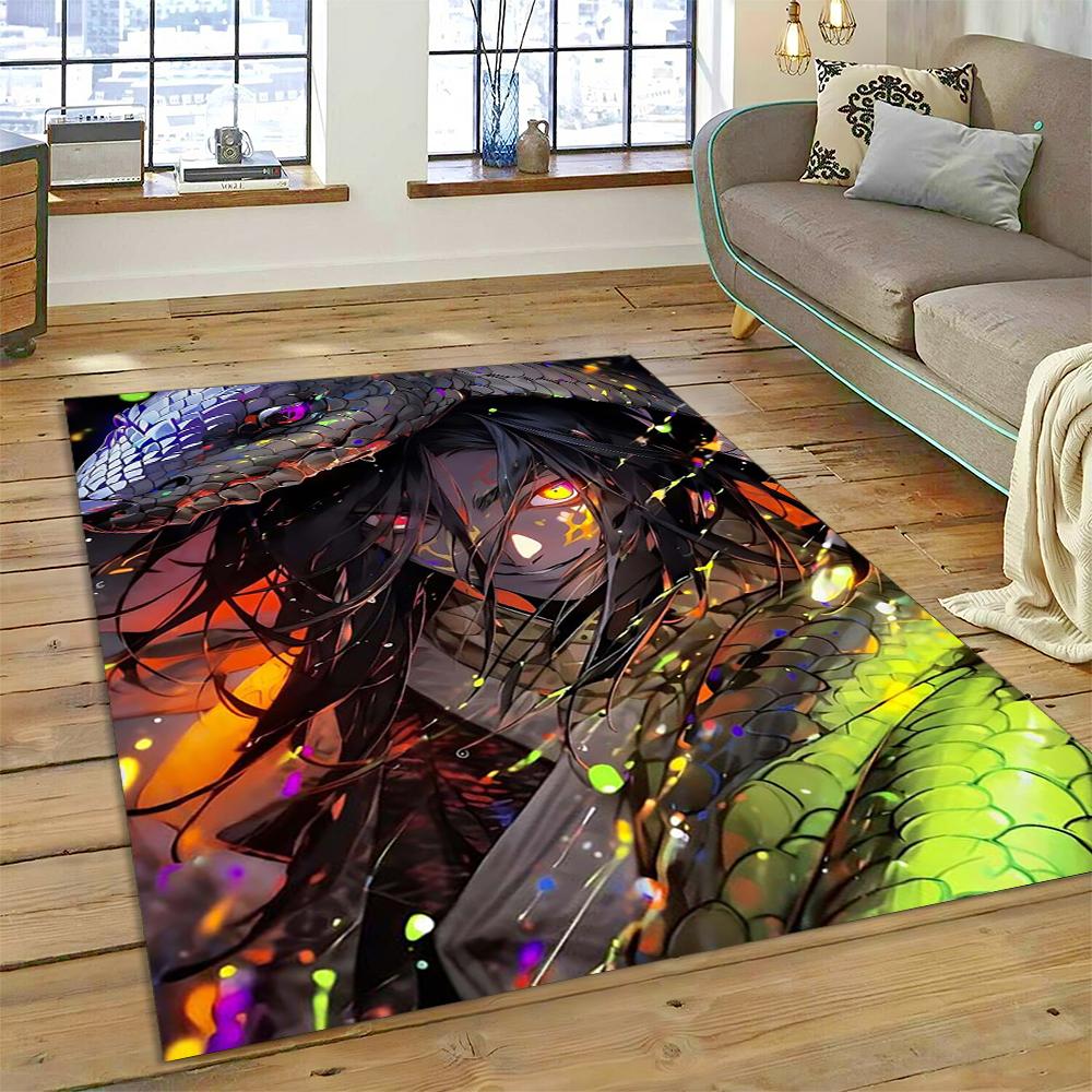 3D Anime I-Itachi Japan Cartoon Carpet Rug for Living Room Bedroom Home Sofa Decoration,Kids Play Non-slip Floor Mat