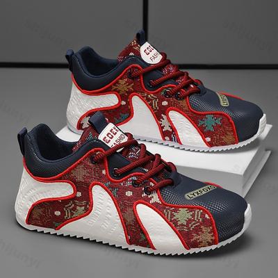 Mens Shoes Casual Sneakers 2025 Spring New Laced Up Anti-slip Wear-resistant Comfortable Outdoor Sports Shoes Zapatillas