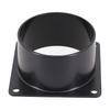 Flange Connector Air Ducting Connection Black For Kitchen Hood