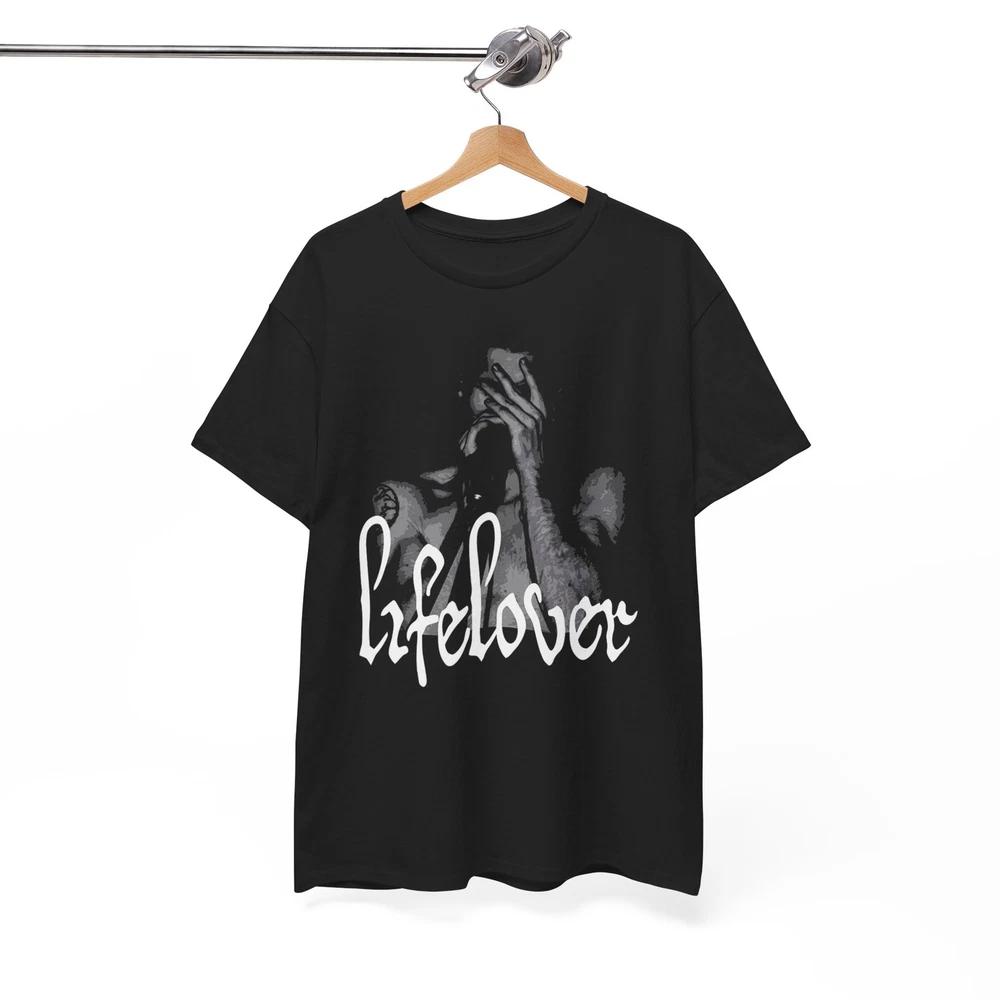 Футболка LIFELOVER с металлическим принтом, DSBM ColdWorld Anti Gris Abyssic Hate, Унисекс XXXXL