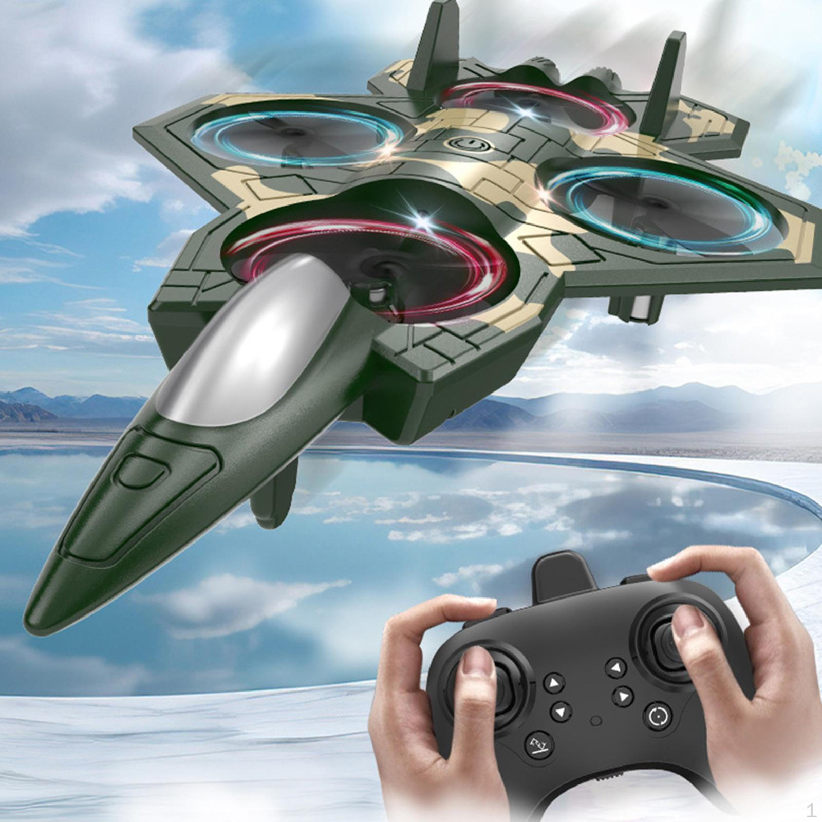 

RC Airplane, Glider for Beginners, Powerful Motor, Easy Control, Rolls, Ideal Gift,