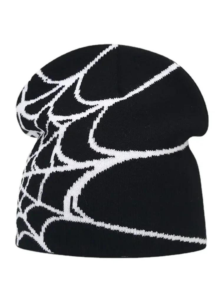 2024 Y2K Brief Gestrickte Winter Herbst Beanie Cap Männer Frauen Gorras Hombre Warm Halten Ohr Hüte Wolle Hip Hop