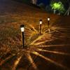 Solar Garden Light Outdoor Solar Powered Lamp Waterproof Landscape Lantern Lighting For Pathway Patio Decorative Led 1Pcs