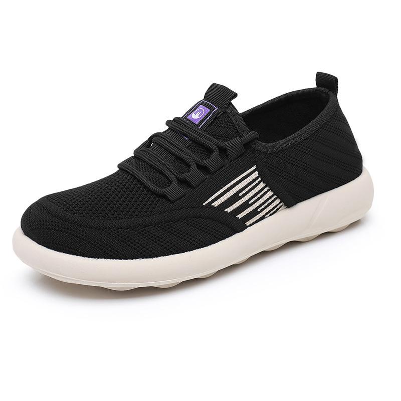 Shoes women's 2025 spring and autumn explosion one pedal breathable comfortable soft sole fashion casual shoes light mouth lazy shoes