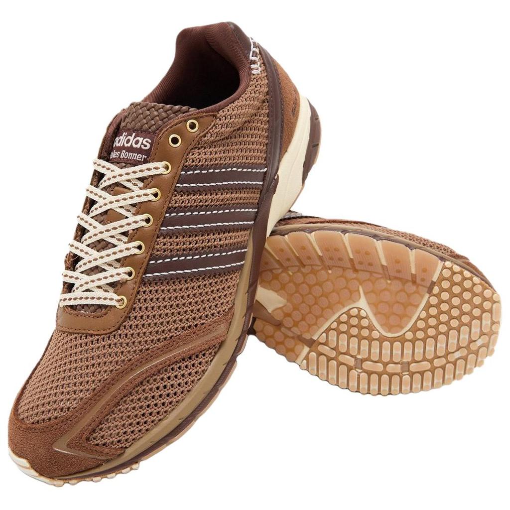 Wales Bonner X Adidas Adizero Adios Mesh Auburn Cream Unisex Sneakers Red Cream-White Wonqua KI6054