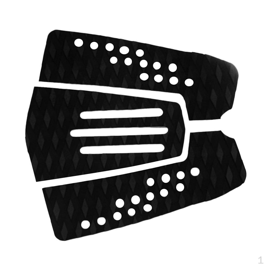 

Traction Pad, Surf Board Paddleboard Deck Grip Tail Pad for Surf, Skimboarding: Choice чорний