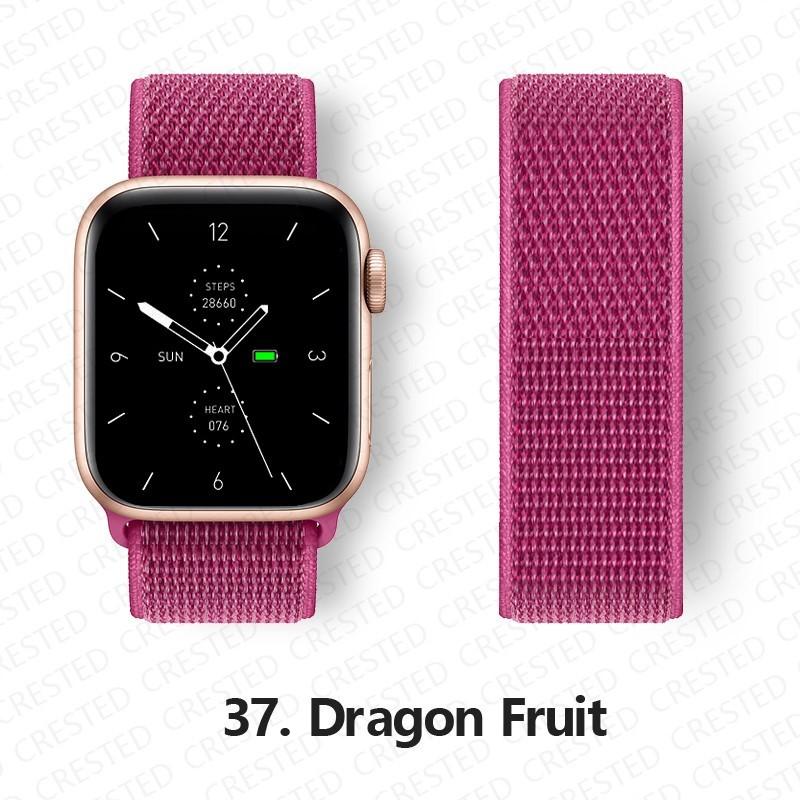 Pasek Nylonowy z Pętelką Do Pasków Apple Watch 44mm 40mm 49mm 41mm 45mm 46mm paski Bransoleta iWatch Seria 7 6 5 se 8 9 ultra 2 3 10 11